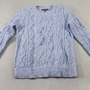 Banana Republic Women's Light Blue Crewneck Sweater